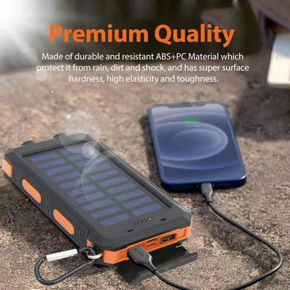 🔋 Nunca te quedes sin batería — Power Bank Solar 49% OFF