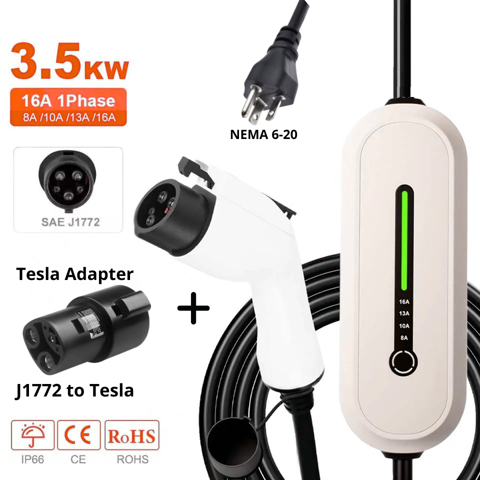 Portable Level 2 EV Charger | Charge 4X Faster