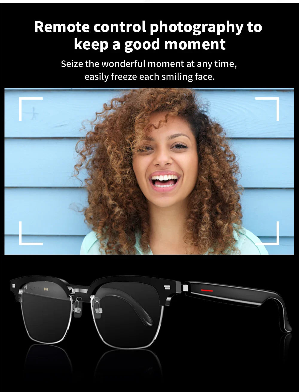 ✨Gafas de traducción inalámbricas con Bluetooth y IA  - 50%OFF 🔥 ¡Lanzamiento 2025!