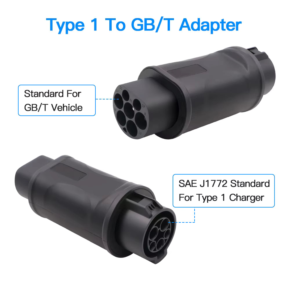 Universal EV Charging Adapter — J1772 / IEC 62196EV/Tesla