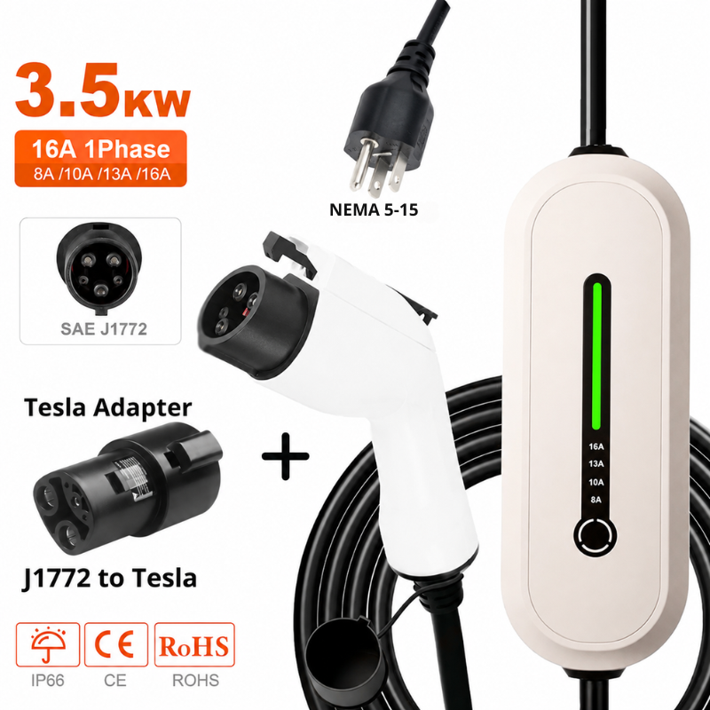 Portable Level 1 and 2 EV Charger | Charge 4X Faster