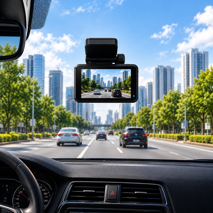 A3-4K PRO 360° Dual Dash Cam – 4K Front + 2K Rear