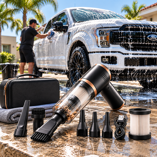 Cordless Handheld Car Vacuum – Portable Car Vacuum Cleaner