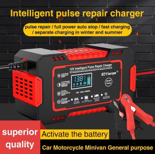 AutoCharge Pro® Smart Battery Charger for Vehicles - Don’t Let a Dead Battery Ruin Your Day