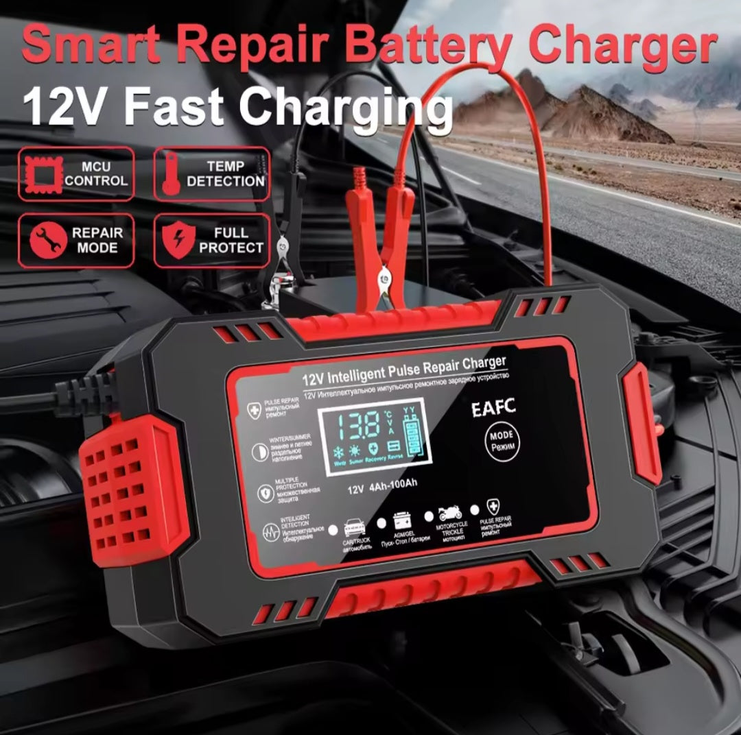 AutoCharge Pro® Smart Battery Charger for Vehicles - Don’t Let a Dead Battery Ruin Your Day