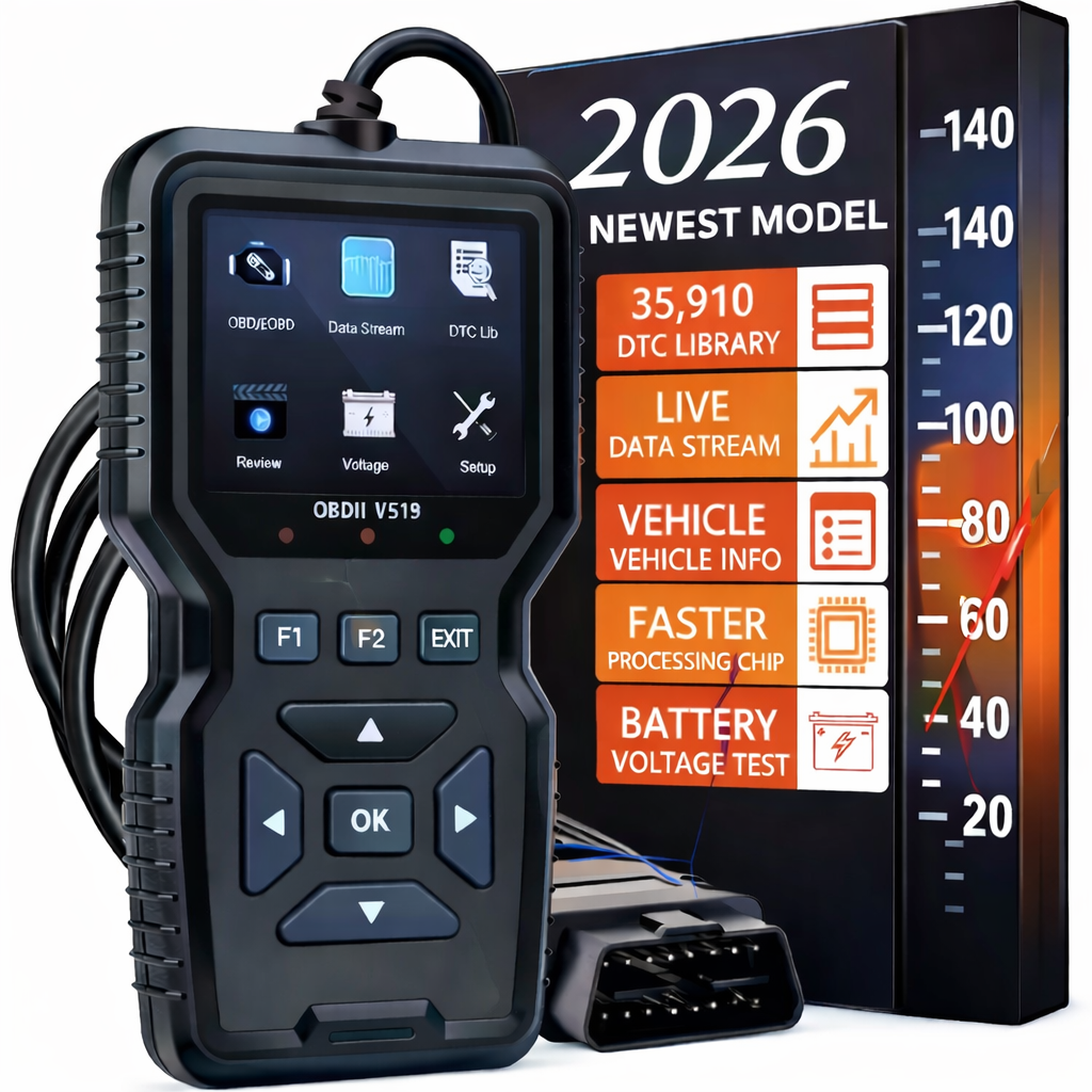 OBD2 Automotive Scanner, Plug Diagnostic Tool, Compatible with Most ...